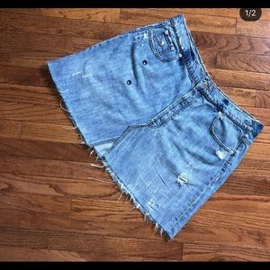 “Denim Blue” Jean Skirt